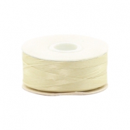 Nymo Wire 0.3mm Beadalon Cream White