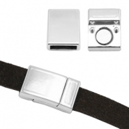 Magnet Verschluss basic quality Metall &Oslash;10.2x3.1mm Antik silber