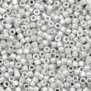 Miyuki Perlen 11/0 delica's Opaque ceylon light smoke grau