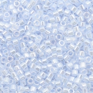 Miyuki Perlen 11/0 delica's Ceylon sky blau