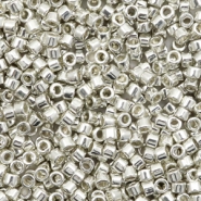 Miyuki Perlen 11/0 delica's Galvanized silver