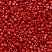 Miyuki Perlen 11/0 delica's Duracoat opaque dyed jujube red