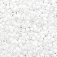 Miyuki Perlen 11/0 delica's Opaque white