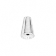 Endkappen Memory Wire Cone Beadalon 6.5mm Silber