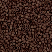 Miyuki Perlen 11/0 delica's Opaque matte espresso brown DB-1910