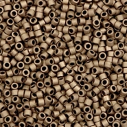 Miyuki Perlen 11/0 delica's Metallic matte dark bronze DB-322