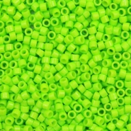 Miyuki Perlen 11/0 delica's Duracoat opaque dyed kiwi green DB-2121