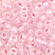 Miyuki 6/0 Rocailles Pearlized effect pink 6-4607
