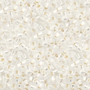 Miyuki 11/0 Rocailles Silverlined crystal 11-1