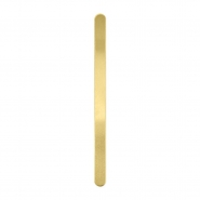 ImpessArt Armb&auml;nder Strips 15cmx10mm Brass Gold