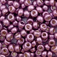 Miyuki 6/0 Rocailles Duracoat galvanized eggplant purple 6-4220