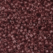 Miyuki Perlen 11/0 delica's Opaque currant brown DB-1134