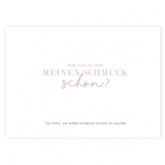 Karten f&uuml;r Schmuck Tipps White