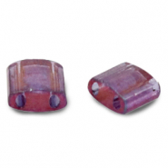 Miyuki Perlen 5x5mm tila Gold luster light amethyst 5-316