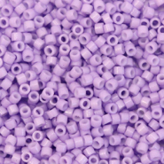Miyuki Perlen 11/0 delica's Duracoat opaque dyed columbine lila DB-2138