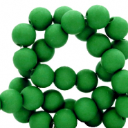 6 mm Perlen aus Acryl Fir green