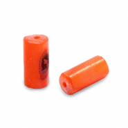 Perle Muschel Tube Royal orange