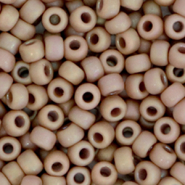 Miyuki 6/0 Rocailles Opaque glazed frosted rainbow lavender 6-4694