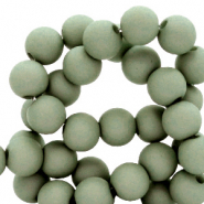 6 mm Perlen aus Acryl Iceberg green