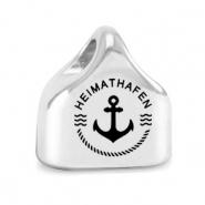 Endkappen Metall DQ Anchor Mix & Match Antik silber (Nickelfrei)