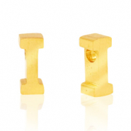 Perlen aus Stainless Steel - Rostfreiem Stahl Buchstaben I Gold