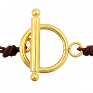 Zubeh&ouml;r aus Stainless Steel - Rostfreiem Stahl Kapitelverschluss 12mm Gold