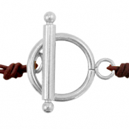 Zubeh&ouml;r aus Stainless Steel - Rostfreiem Stahl Kapitelverschluss 15mm Silber