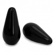 Polaris Perle tropfenform Mosso shiny Jet black