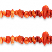 Perle Chips Steine Port red