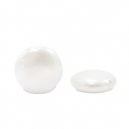 Pearl shine Muschel Perle rund 12mm White