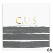 C.U.S&reg; Band Shimmery anthracite grey