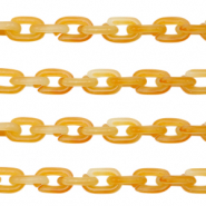 Acryl-Glieder 15mm Amber orange