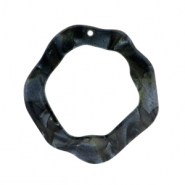 Anh&auml;nger aus Resin asymmetrisch Black
