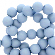 8 mm Perlen aus Acryl Carolina blue