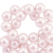 Glaswachs Perlen 4mm Light pink