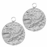 Anh&auml;nger aus Stainless Steel - Rostfreiem Stahl 14mm Silber