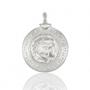 Anhänger Metall DQ Alexander the Great Antik silber (Nickelfrei)