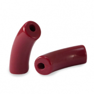 Perlen aus Acryl Tube Port red