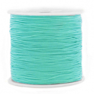 Band Macram&eacute; 0.8mm Dark turquoise blue