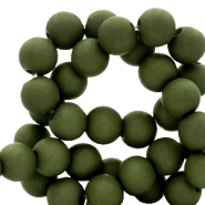 6 mm Perlen aus Acryl Sacramento green