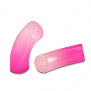 Perlen aus Acryl Tube Pink