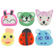 Perlen Polymer Animal Mix Multicolour