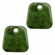 Anh&auml;nger aus Resin Trapezium Moss green