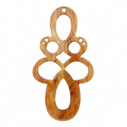 Anh&auml;nger aus Resin Barock Harvest orange-brown