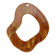 Anh&auml;nger aus Resin im Organicdesign Topaz brown