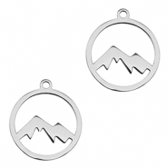Anh&auml;nger aus Stainless Steel - Rostfreiem Stahl Mountain Silver