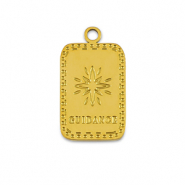 Anh&auml;nger aus Stainless Steel - Rostfreiem Stahl La Luna 'Guidance' Gold