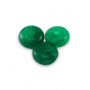 Rondell Natursteinperlen Chalcedon 4mm Classic green