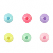 Perlen im Acryl-Look Multicolour pastel