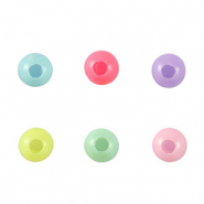 Perlen im Acryl-Look Multicolour pastel